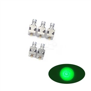 Láser verde acoplado de fibra