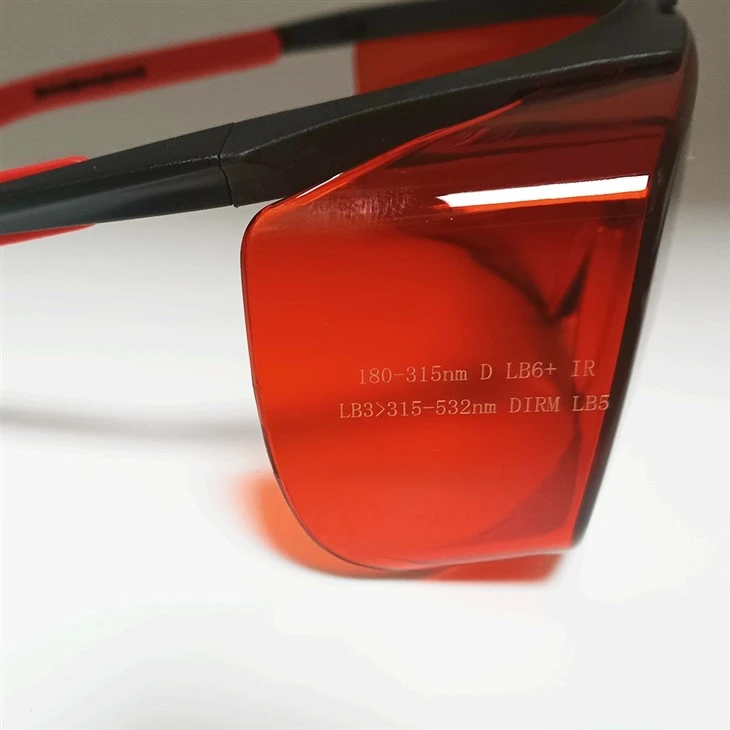 Filter Red 445nm Laser Safety Glasses With CE Certificates