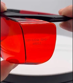 Filtre las gafas de seguridad rojas del láser 445nm con los certificados del CE