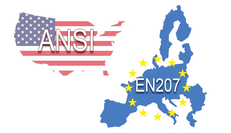 ANSI VS. EN207 ANSI VS. EN207