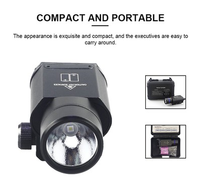 6016 Tactical Gun Light LED Flashlight 6016 Tactical Gun Light LED Flashlight